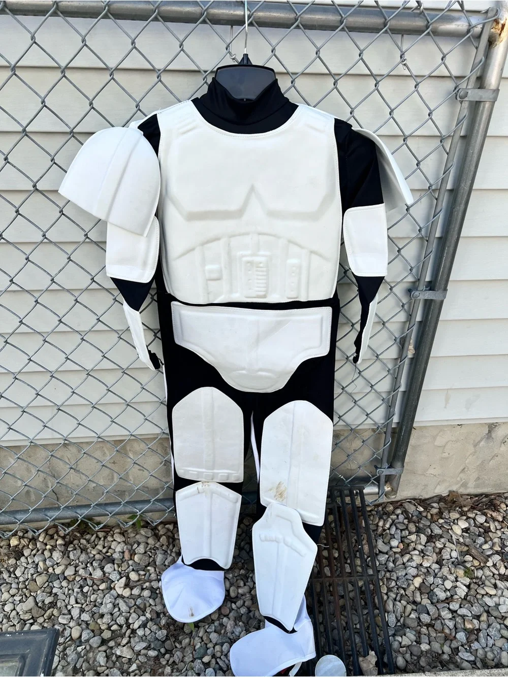 Rubie's Star Wars Stormtrooper Costume White & Black Child Medium - Picture 5 of 9